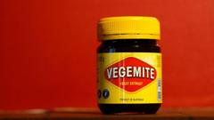 A jar of Vegemite, the Australian spread prohibited in Victorian prisons