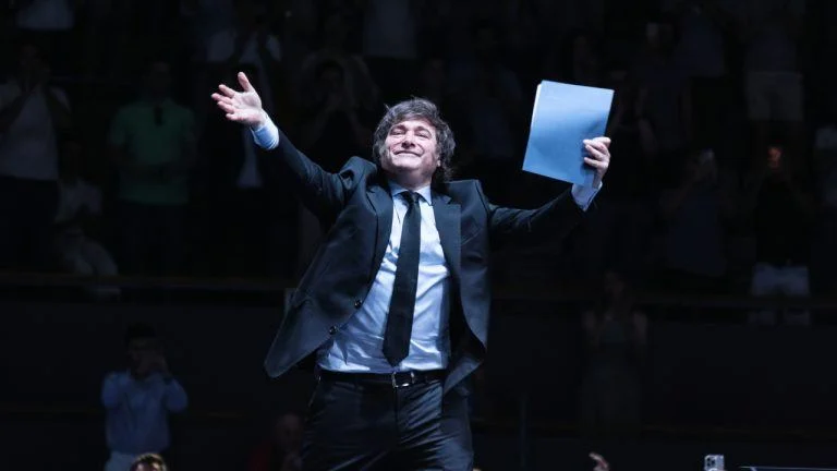 Argentine President Javier Milei