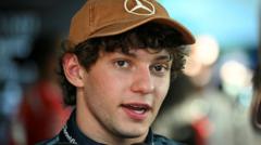 Kimi Antonelli of Mercedes at the United States Grand Prix in Austin