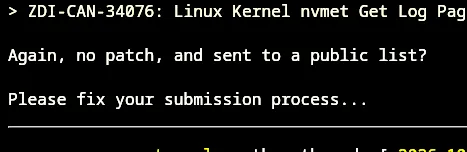 Illustration of Linux kernel security and publicly disclosed vulnerability reports