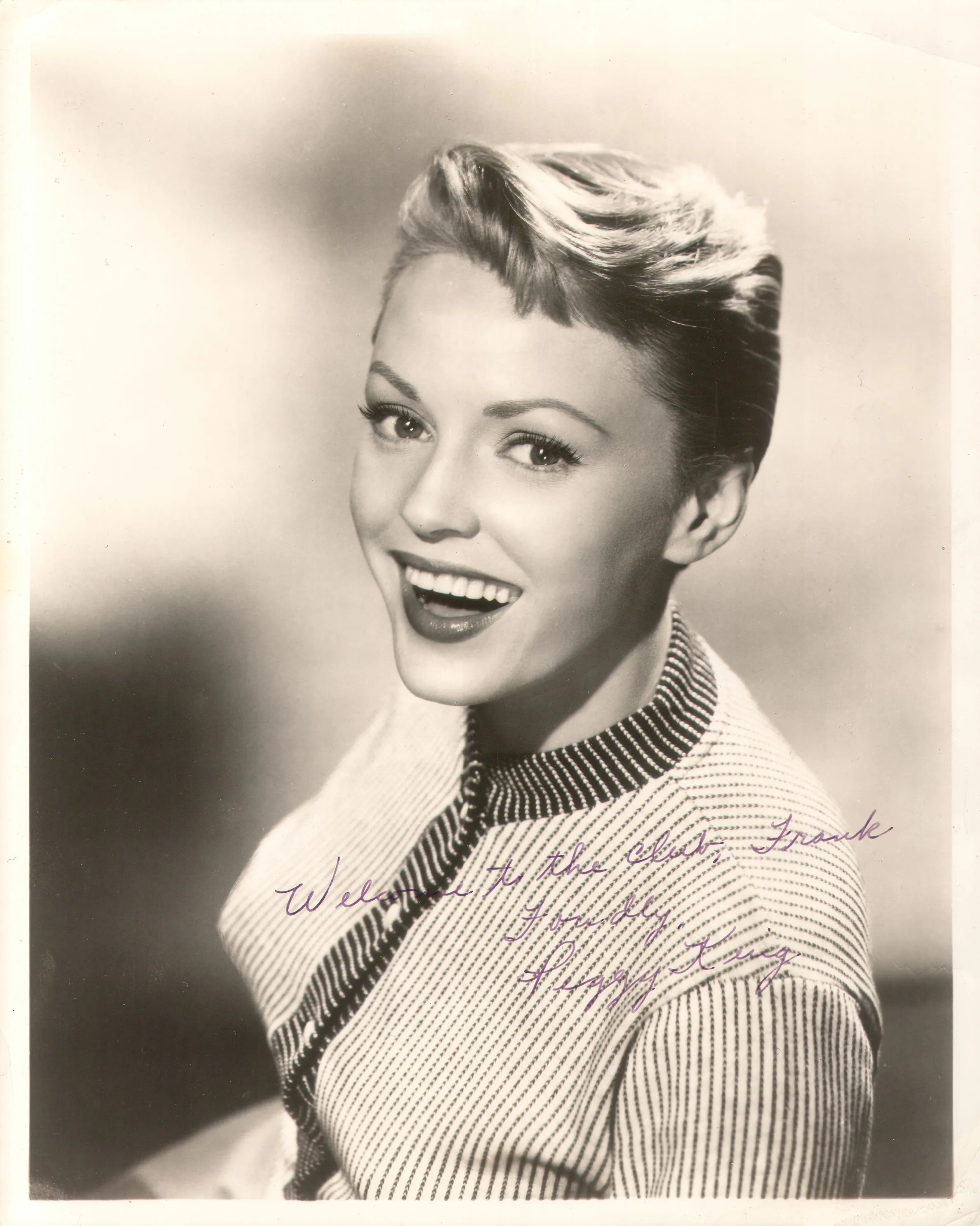 Peggy King, the singer and actress known for The George Gobel Show