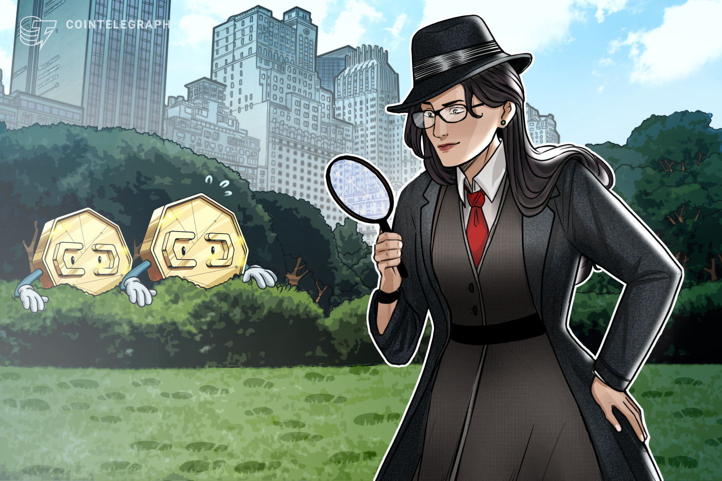 Illustration of interrupted electronic campaign finance filings and cryptocurrency political spending