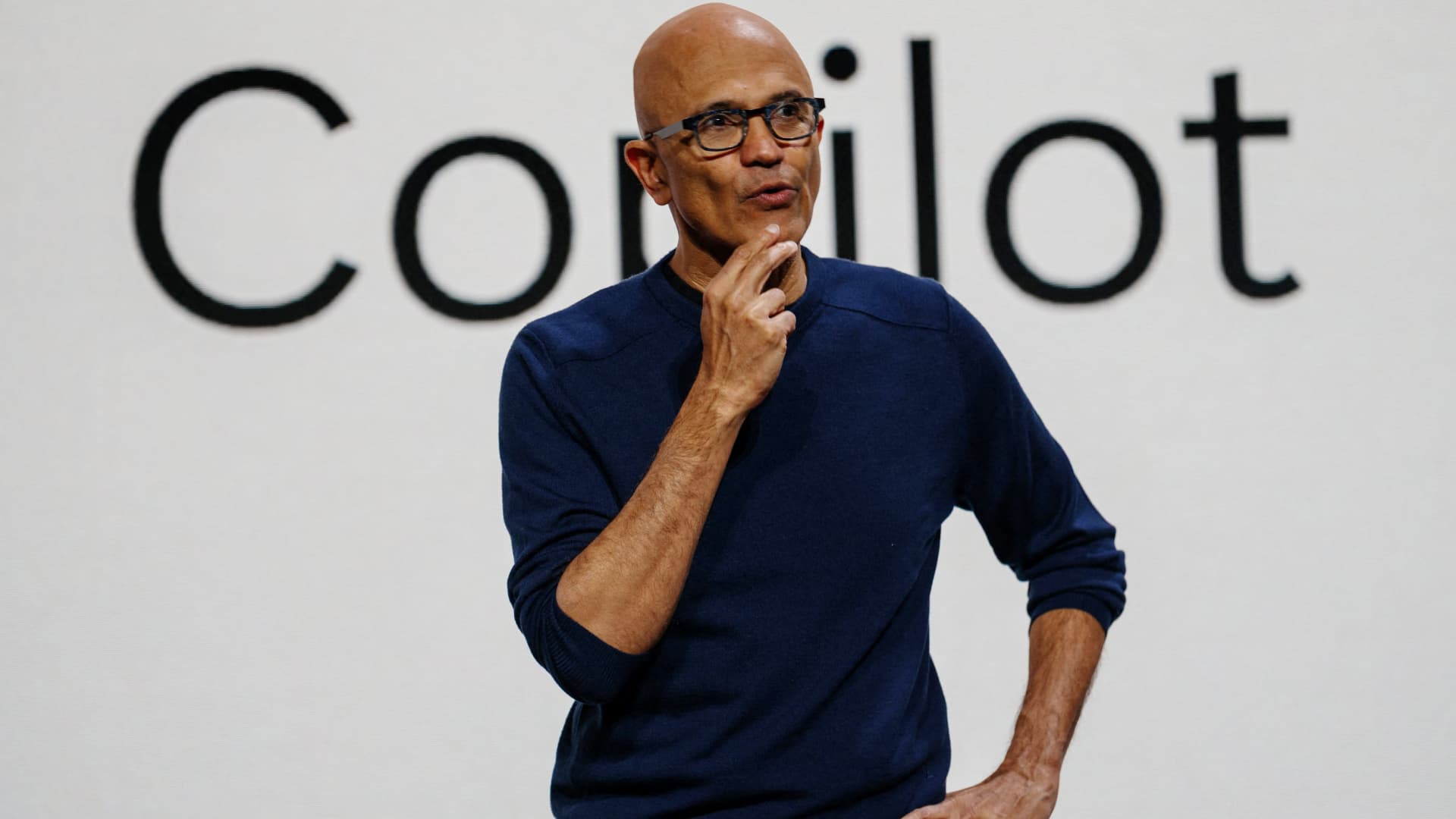 Microsoft logo illustrating coverage of its quarterly earnings and Azure cloud business