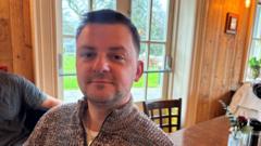 An island in County Fermanagh, where wedding guests were stranded during Storm Boelo