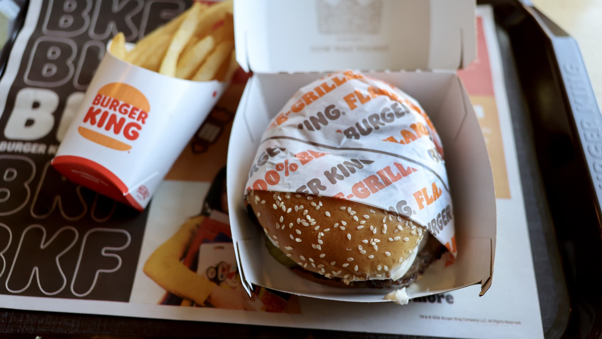Burger King restaurant exterior