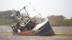 Storm Boelo recovery and fresh wind warnings across parts of the UK