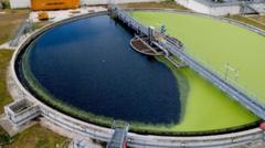 Wastewater treatment infrastructure in England