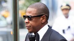 Jay-Z, announced as the headliner for the 2027 Super Bowl half-time show