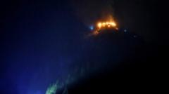 Emergency personnel respond near the Alpine mountain retreat known as the Eagle's Nest in Germany.