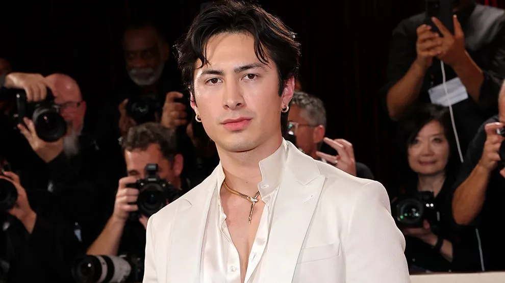 Hudson Williams, who says his new screenplay features a former hockey player