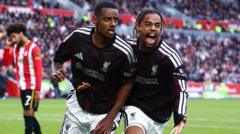 Liverpool's contrasting goal totals in cup competitions and the Premier League