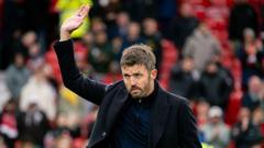 Michael Carrick at Old Trafford as Manchester United face pressure after defeat by Bournemouth