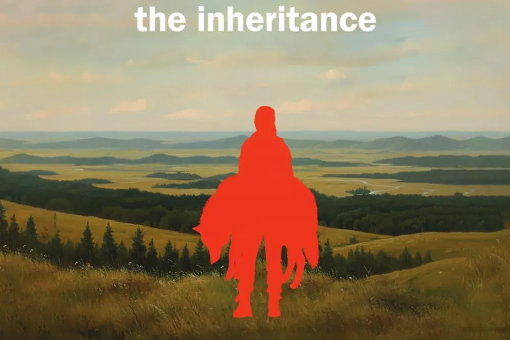 Logo and presentation banner for the Belgian drama project The Inheritance at Rome's MIA Market.