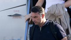 Flávio Bolsonaro arriving in Miami following his defeat in Brazil’s presidential election