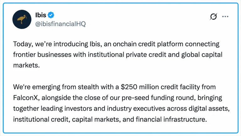 Conceptual illustration of blockchain-based credit connecting institutional lenders and crypto trading firms