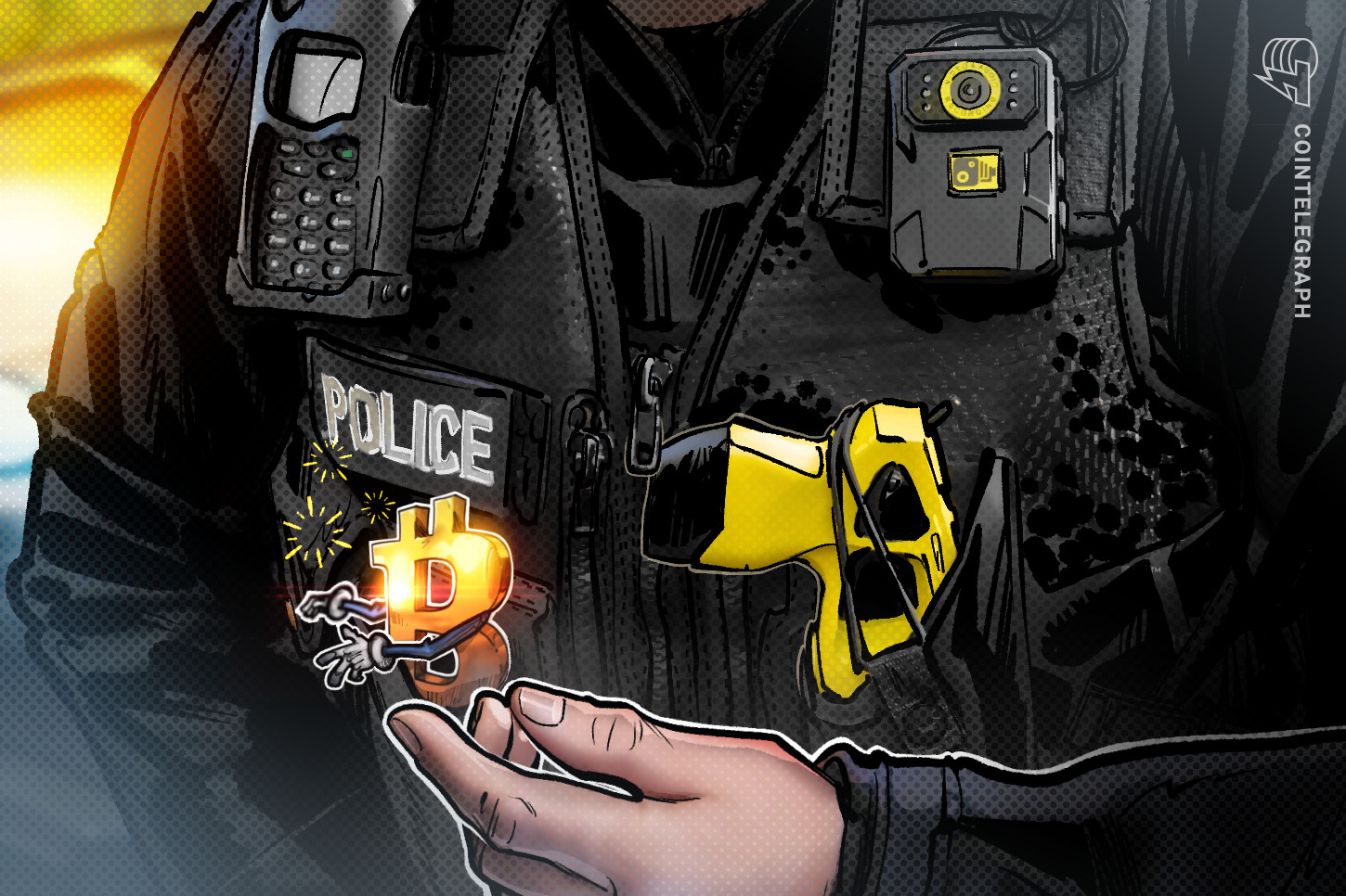 Ledger cryptocurrency hardware wallet, the type of device involved in Singapore police tampering reports